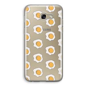CaseCompany Bacon to my eggs #1: Samsung Galaxy A5 (2017) Transparant Hoesje