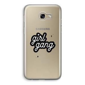 CaseCompany Girl Gang: Samsung Galaxy A5 (2017) Transparant Hoesje