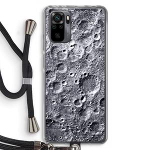 CaseCompany Maanlandschap: Xiaomi Redmi Note 10 Pro Transparant Hoesje met koord