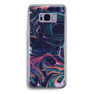 CaseCompany Light Years Beyond: Samsung Galaxy S8 Transparant Hoesje