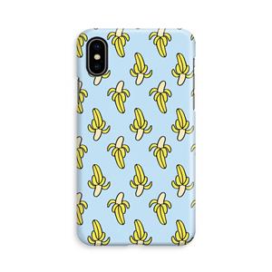 CaseCompany Bananas: iPhone X Volledig Geprint Hoesje