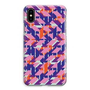 CaseCompany Skew Blush 3: iPhone XS Max Volledig Geprint Hoesje