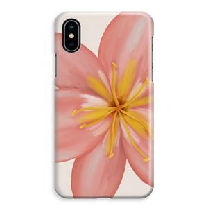 CaseCompany Pink Ellila Flower: iPhone XS Max Volledig Geprint Hoesje