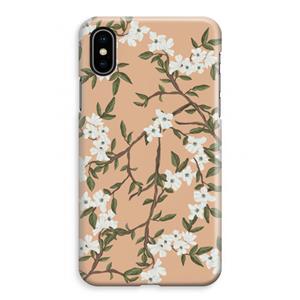 CaseCompany Blossoming spring: iPhone XS Max Volledig Geprint Hoesje