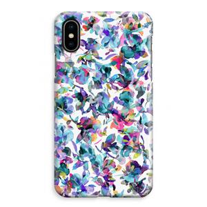 CaseCompany Hibiscus Flowers: iPhone XS Max Volledig Geprint Hoesje