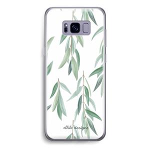 CaseCompany Branch up your life: Samsung Galaxy S8 Transparant Hoesje