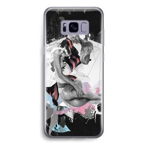 CaseCompany Camouflage de sommeil: Samsung Galaxy S8 Transparant Hoesje