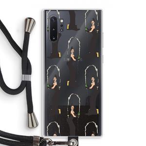 CaseCompany Pop Some Kim: Samsung Galaxy Note 10 Plus Transparant Hoesje met koord