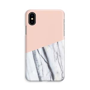 CaseCompany A touch of peach: iPhone X Volledig Geprint Hoesje