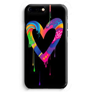 CaseCompany Melts My Heart: Volledig Geprint iPhone 7 Plus Hoesje