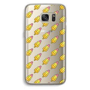 CaseCompany Waterijsjes: Samsung Galaxy S7 Transparant Hoesje