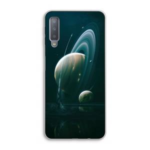 CaseCompany Mercurius: Samsung Galaxy A7 (2018) Transparant Hoesje