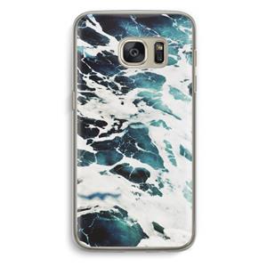 CaseCompany Golven: Samsung Galaxy S7 Transparant Hoesje