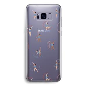 CaseCompany Dancing #3: Samsung Galaxy S8 Transparant Hoesje