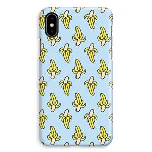 CaseCompany Bananas: iPhone XS Max Volledig Geprint Hoesje