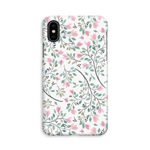 CaseCompany Sierlijke bloemen: iPhone X Volledig Geprint Hoesje