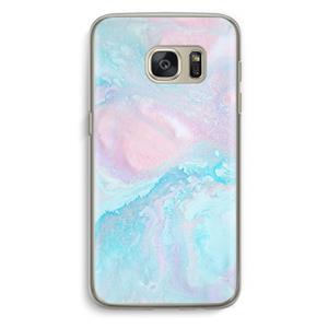 CaseCompany Fantasie pastel: Samsung Galaxy S7 Transparant Hoesje