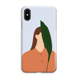 CaseCompany Leaf: iPhone XS Max Volledig Geprint Hoesje