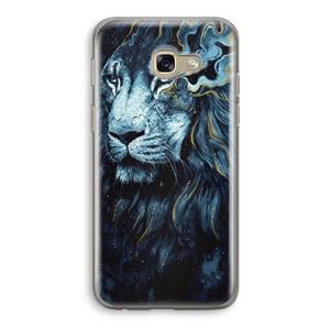 CaseCompany Darkness Lion: Samsung Galaxy A5 (2017) Transparant Hoesje