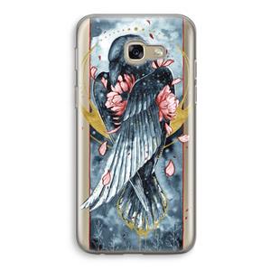 CaseCompany Golden Raven: Samsung Galaxy A5 (2017) Transparant Hoesje