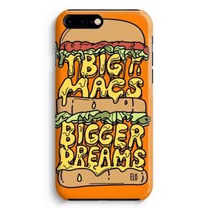 CaseCompany Big Macs Bigger Dreams: Volledig Geprint iPhone 7 Plus Hoesje