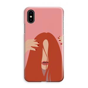 CaseCompany Woke up like this: iPhone XS Max Volledig Geprint Hoesje