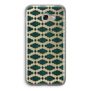 CaseCompany Moroccan tiles: Samsung Galaxy A5 (2017) Transparant Hoesje