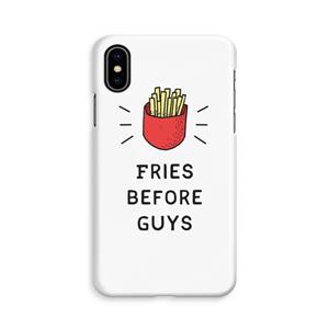 CaseCompany Fries before guys: iPhone X Volledig Geprint Hoesje