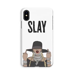 CaseCompany Slay All Day: iPhone X Volledig Geprint Hoesje