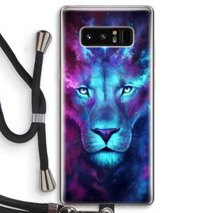 CaseCompany Firstborn: Samsung Galaxy Note 8 Transparant Hoesje met koord