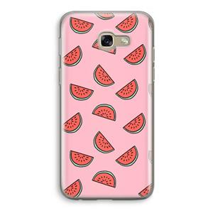 CaseCompany Watermeloen: Samsung Galaxy A5 (2017) Transparant Hoesje