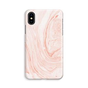CaseCompany Peach bath: iPhone X Volledig Geprint Hoesje
