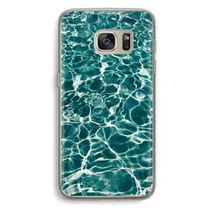 CaseCompany Weerkaatsing water: Samsung Galaxy S7 Transparant Hoesje