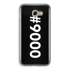 CaseCompany 9000: Samsung Galaxy A5 (2017) Transparant Hoesje
