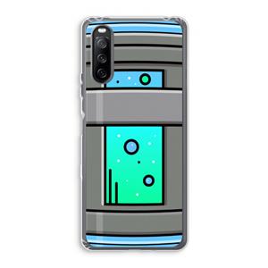 CaseCompany Chug Bottle: Sony Xperia 10 III Transparant Hoesje
