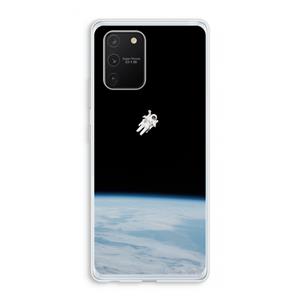CaseCompany Alone in Space: Samsung Galaxy S10 Lite Transparant Hoesje