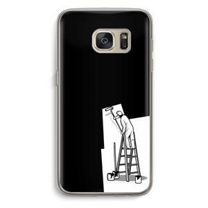 CaseCompany Musketon Painter: Samsung Galaxy S7 Transparant Hoesje