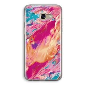 CaseCompany Pastel Echoes: Samsung Galaxy A5 (2017) Transparant Hoesje