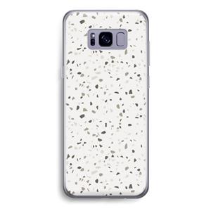 CaseCompany Terrazzo N°14: Samsung Galaxy S8 Transparant Hoesje