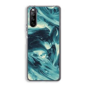 CaseCompany Dreaming About Whales: Sony Xperia 10 III Transparant Hoesje
