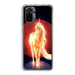 CaseCompany Last Unicorn: Xiaomi Redmi Note 10 Pro Transparant Hoesje