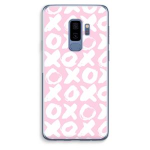 CaseCompany XOXO: Samsung Galaxy S9 Plus Transparant Hoesje