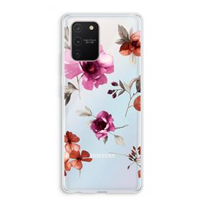 CaseCompany Geschilderde bloemen: Samsung Galaxy S10 Lite Transparant Hoesje