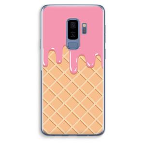 CaseCompany Ice cream: Samsung Galaxy S9 Plus Transparant Hoesje