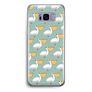 CaseCompany Pelican: Samsung Galaxy S8 Transparant Hoesje