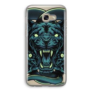 CaseCompany Cougar and Vipers: Samsung Galaxy A5 (2017) Transparant Hoesje