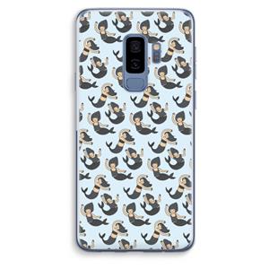 CaseCompany Zeemeermin: Samsung Galaxy S9 Plus Transparant Hoesje