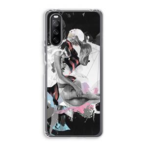 CaseCompany Camouflage de sommeil: Sony Xperia 10 III Transparant Hoesje