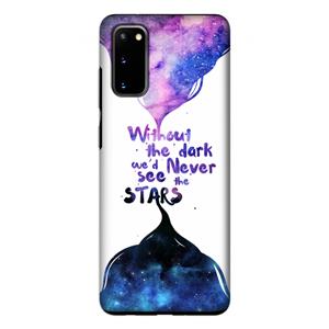 CaseCompany Stars quote: Samsung Galaxy S20 Tough Case