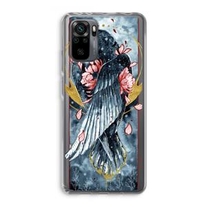 CaseCompany Golden Raven: Xiaomi Redmi Note 10 Pro Transparant Hoesje